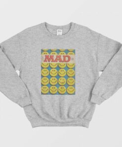 MAD TV Magazine Cover Smile Face That 70s Show Retro Sweatshirt 2