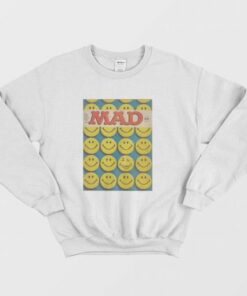 MAD TV Magazine Cover Smile Face That 70s Show Retro Sweatshirt 3 1