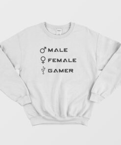Male Female Gamer Sweatshirt 1 Male Female Gamer Sweatshirt 2