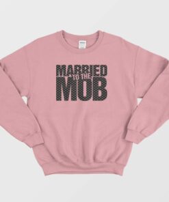 Married To The Mob Dot Pattern Sweatshirt 1
