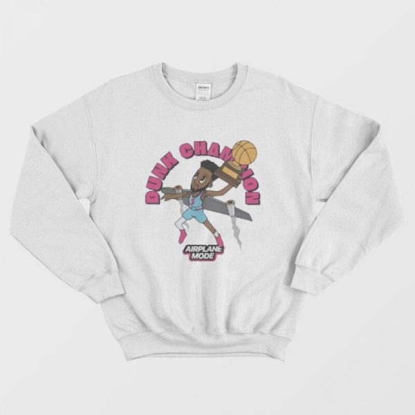 Meyers Leonard Dunk Champion Airplane Mode Sweatshirt