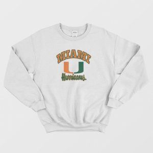 Miami Hurricanes Logo Youth Sweatshirt 1 1