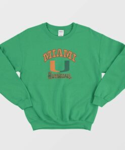 Miami Hurricanes Logo Youth Sweatshirt 2