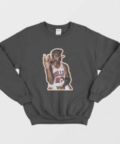 Michael Jordan Championship Cigar Sweatshirt 3