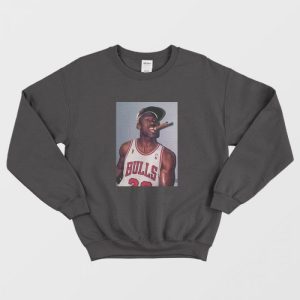 Michael Jordan Cigar Smoke Champions Sweatshirt 2 1