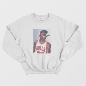 Michael Jordan Cigar Smoke Champions Sweatshirt 3 1