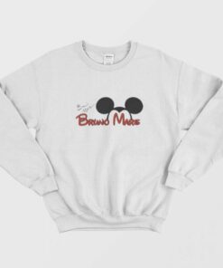 Mickey Mouse Bruno Mars Signature Sweatshirt 1 1