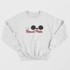 Mickey Mouse Bruno Mars Signature Sweatshirt 1 1