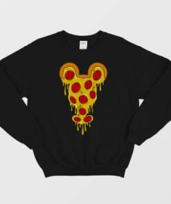 Mickey Pizza Sweatshirt 1 Mickey Pizza Sweatshirt 2