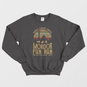 Middle Earth’s Annual Mordor Fun Run Sweatshirt