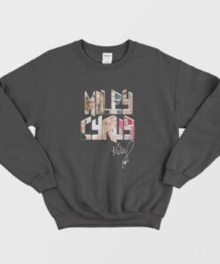 Miley Cyrus Singing Inside You Music Give Me Life Sweatshirt 1 Miley Cyrus Singing Inside You Music Give Me Life Sweatshirt 2