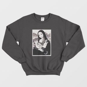 Mona Lisa Junji Ito Version Sweatshirt