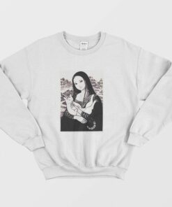 Mona Lisa Junji Ito Version Sweatshirt 2