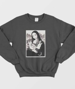 Mona Lisa Junji Ito Version Sweatshirt 3