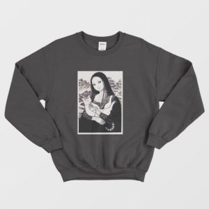 Mona Lisa Junji Ito Version Sweatshirt 3