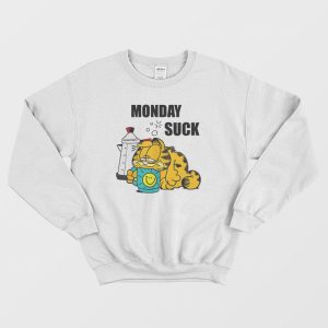 Mondays Suck Garfield Sweatshirt