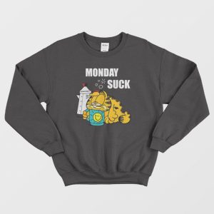 Mondays Suck Garfield Sweatshirt