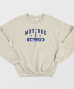Montauk The End Vintage Sweatshirt 1