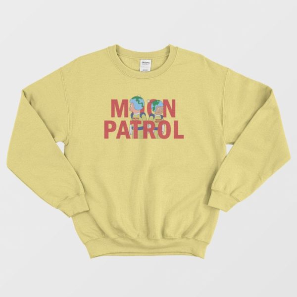 Moon Patrol Futurama Funny Sweatshirt