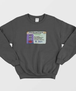 Mr Krabs Bikini Bottom Driver License Sweatshirt 2
