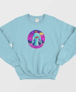 Mr. Meeseeks Rick and Morty Existence Is Pain Sweatshirt 1 Mr Meeseeks Rick and Morty Existence Is Pain Sweatshirt 2