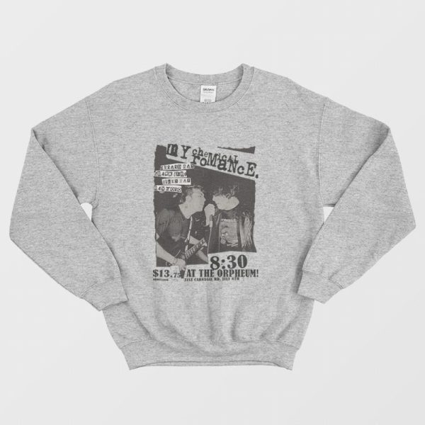 My Chemical Romance Band Classic Poster Sweatshirt