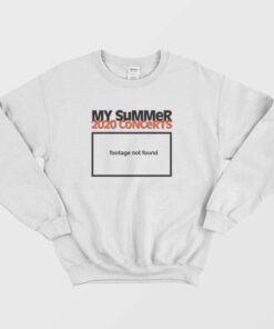 My Summer 2020 Concert Sweatshirt 2
