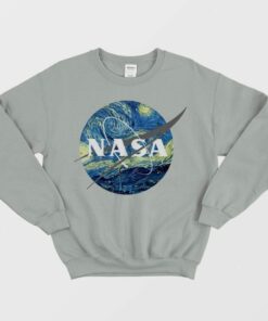 NASA Van Gogh Grey Sweatshirt 1