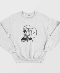 Naruto One Punch Man Crossover Sweatshirt 1
