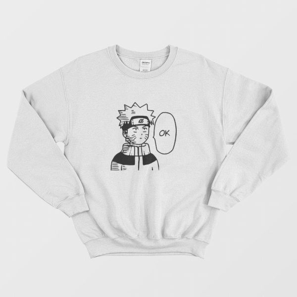 Naruto One Punch Man Crossover Sweatshirt