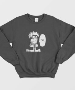 Naruto One Punch Man Crossover Sweatshirt 2