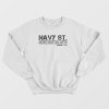 Navy st Mixed Martial Arts Venice CA Sweatshirt Vintage