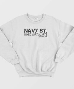 Navy st Mixed Martial Arts Venice CA Sweatshirt Vintage 1