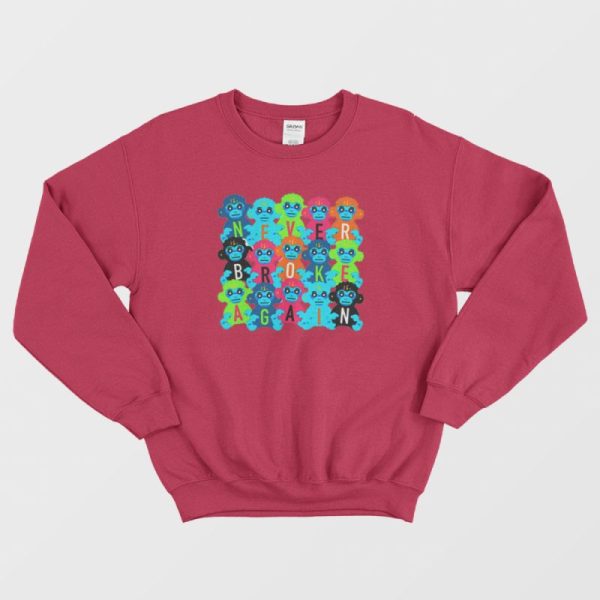 Never Broke Again Baby Monkey Sweatshirt