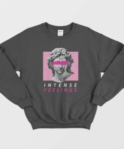 New Aesthetic Vaporwave Intense Feelings Sweatshirt 2