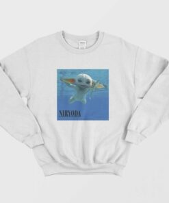 Niryoda Nirvana Parody Baby Yoda Sweatshirt 1 Niryoda Nirvana Parody Baby Yoda Sweatshirt 2