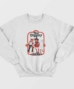 No Diggity Bout To Bag it Up Halloween Sweatshirt 1