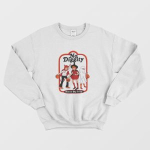 No Diggity Bout To Bag it Up Halloween Sweatshirt