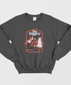 No Diggity Bout To Bag it Up Halloween Sweatshirt 2