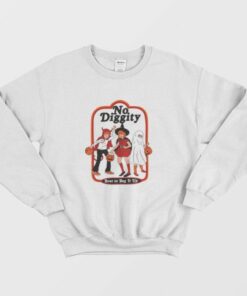 No Diggity Bout To Bag it Up Halloween Sweatshirt 3