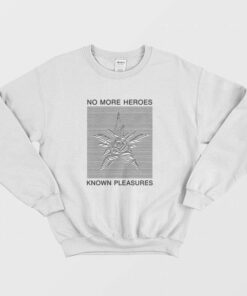No More Heroes Known Pleasure Sweatshirt 1