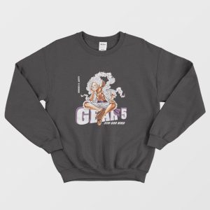 One Piece Monkey D Luffy Gear 5 Sun God Nika Sweatshirt