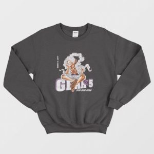 One Piece Monkey D Luffy Gear 5 Sun God Nika Sweatshirt 4