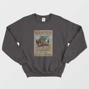 One Piece Sogeking Wanted Poster Sweatshirt 3