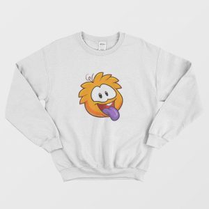 Orange Puffle Club Penguin Sweatshirt