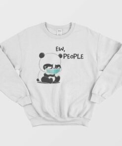 Panda Face Mask Ew People Sweatshirt 2