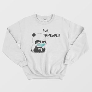 Panda Face Mask Ew People Sweatshirt