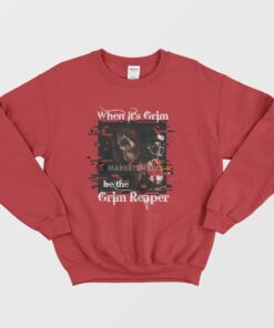 Patrick Mahomes When Its Grim Be The Grim Reaper Kansas City Chiefs Sweatshirt 2