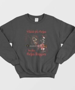 Patrick Mahomes When Its Grim Be The Grim Reaper Kansas City Chiefs Sweatshirt 3