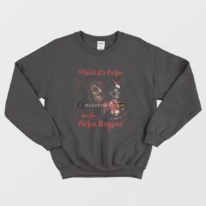 Patrick Mahomes When Its Grim Be The Grim Reaper Kansas City Chiefs Sweatshirt 3